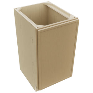 Fabuwood Luna Natural Oak VB18FD Vanity Base Full Height Cabinet, Top View
