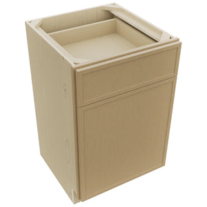 Fabuwood Luna Natural Oak VB21-34 Vanity Base Standard Cabinet, Top View