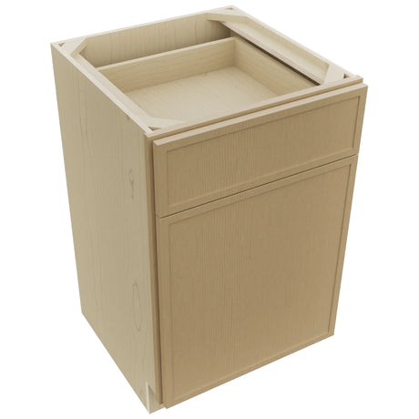 Fabuwood Luna Natural Oak VB21-34 Vanity Base Standard Cabinet, Top View