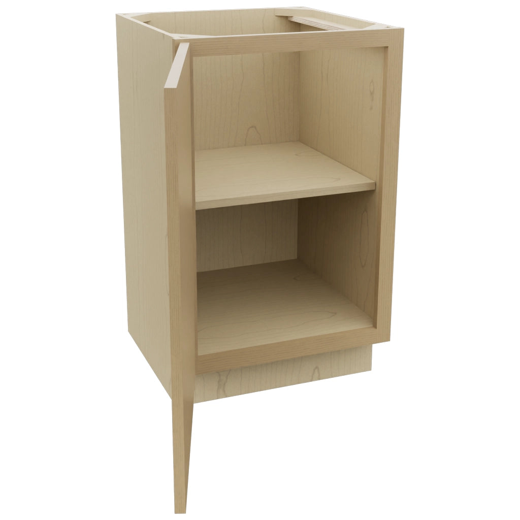 Fabuwood Luna Natural Oak VB21FD Vanity Base Full Height Cabinet, Open View