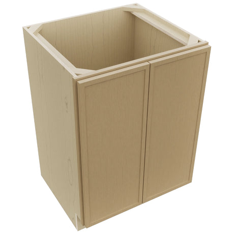 Fabuwood Luna Natural Oak VB24FD Vanity Base Full Height Cabinet, Top View