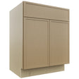 Fabuwood Luna Natural Oak VB27-34 Vanity Base Standard Cabinet, Front View