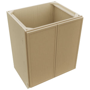 Fabuwood Luna Natural Oak VB27FD Vanity Base Full Height Cabinet, Top View