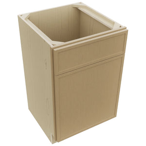Fabuwood Luna Natural Oak VSB21-34 Vanity Sink Cabinet, Top View