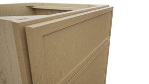 Fabuwood Luna Natural Oak VSB21-34 Vanity Sink Cabinet, Detail View