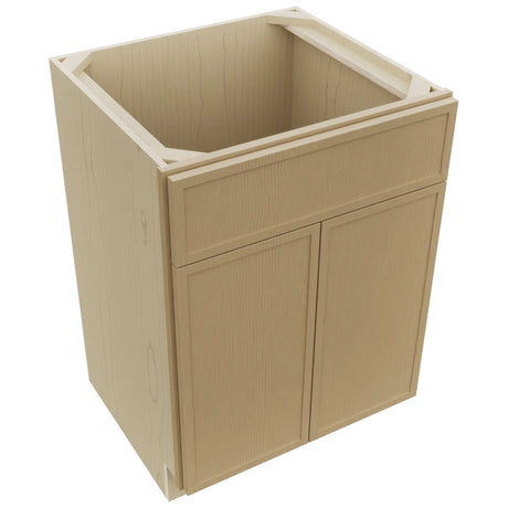 Fabuwood Luna Natural Oak VSB24-34 Vanity Sink Cabinet, Top View