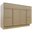 Fabuwood Luna Natural Oak VSD48 Vanity Combo Cabinet, Front View