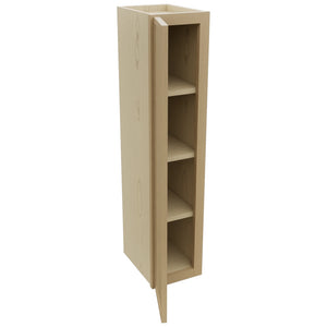 Fabuwood Luna Natural Oak W0942 Wall Standard Cabinet, Open View