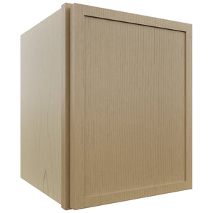 Fabuwood Luna Natural Oak W1215 Wall Standard Cabinet, Front View