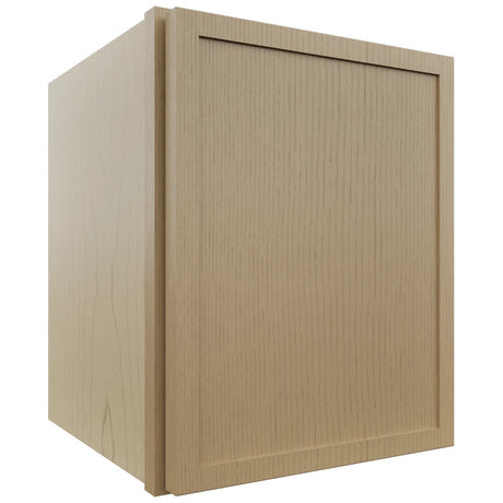 Fabuwood Luna Natural Oak W1215 Wall Standard Cabinet, Front View