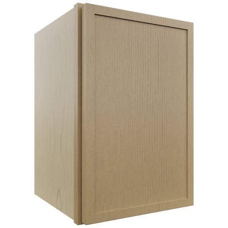 Fabuwood Luna Natural Oak W1218 Wall Standard Cabinet, Front View