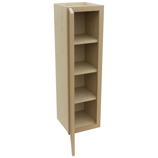 Fabuwood Luna Natural Oak W1242 Wall Standard Cabinet, Open View