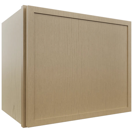 Fabuwood Luna Natural Oak W1815 Wall Standard Cabinet, Front View