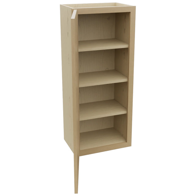 Fabuwood Luna Natural Oak W1842 Wall Standard Cabinet, Open View