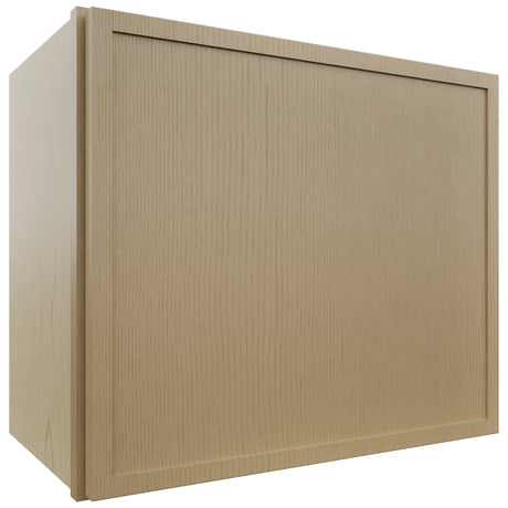 Fabuwood Luna Natural Oak W2118 Wall Standard Cabinet, Front View
