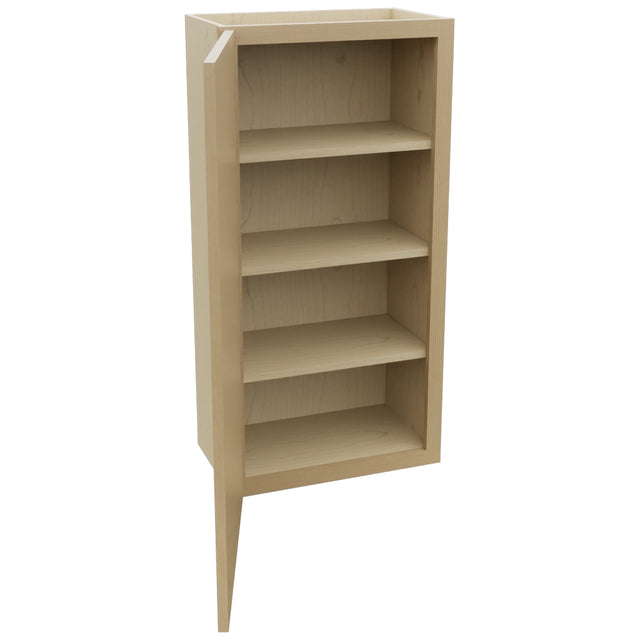 Fabuwood Luna Natural Oak W2142 Wall Standard Cabinet, Open View