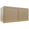 Fabuwood Luna Natural Oak W2412 Wall Standard Cabinet, Front View