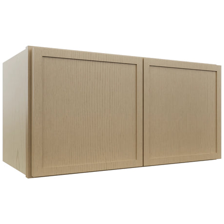 Fabuwood Luna Natural Oak W2412 Wall Standard Cabinet, Front View