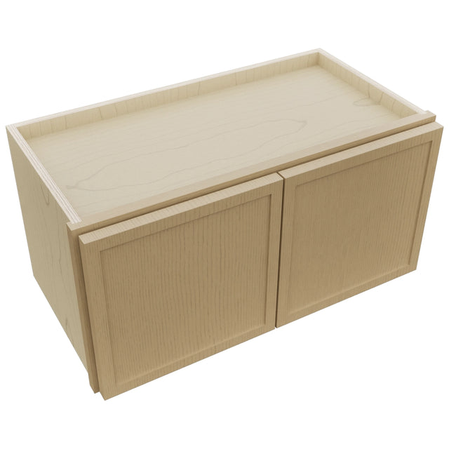 Fabuwood Luna Natural Oak W2412 Wall Standard Cabinet, Top View
