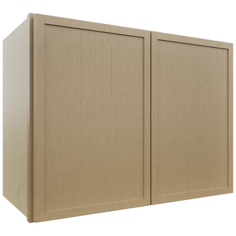 Fabuwood Luna Natural Oak W2418 Wall Standard Cabinet, Front View