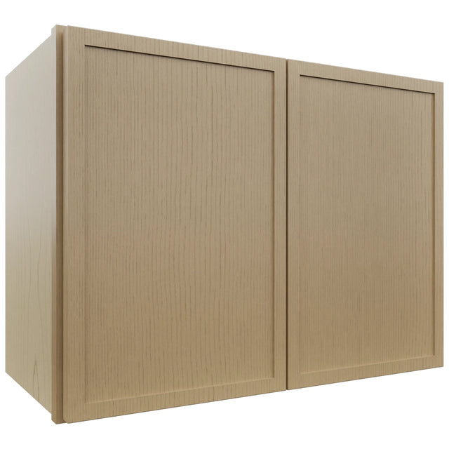 Fabuwood Luna Natural Oak W2418 Wall Standard Cabinet, Front View
