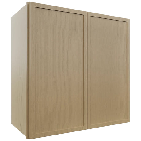 Fabuwood Luna Natural Oak W2424 Wall Standard Cabinet, Front View