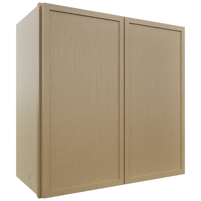 Fabuwood Luna Natural Oak W2424 Wall Standard Cabinet, Front View