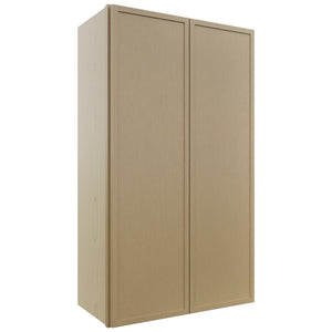Fabuwood Luna Natural Oak W2442 Wall Standard Cabinet, Front View