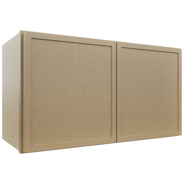 Fabuwood Luna Natural Oak W2715 Wall Standard Cabinet, Front View
