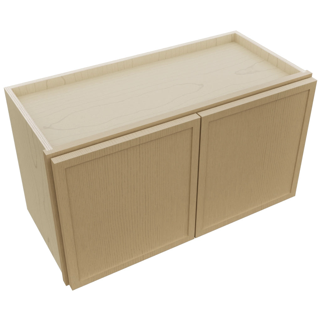 Fabuwood Luna Natural Oak W2715 Wall Standard Cabinet, Top View