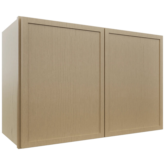 Fabuwood Luna Natural Oak W2718 Wall Standard Cabinet, Front View