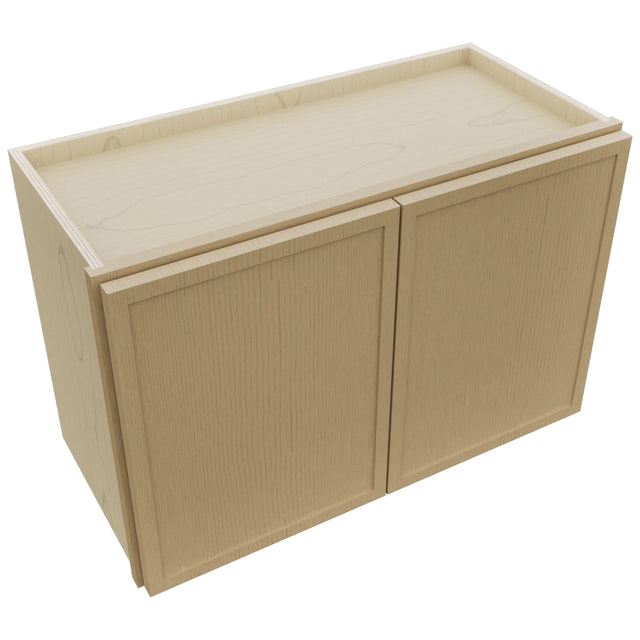 Fabuwood Luna Natural Oak W2718 Wall Standard Cabinet, Top View