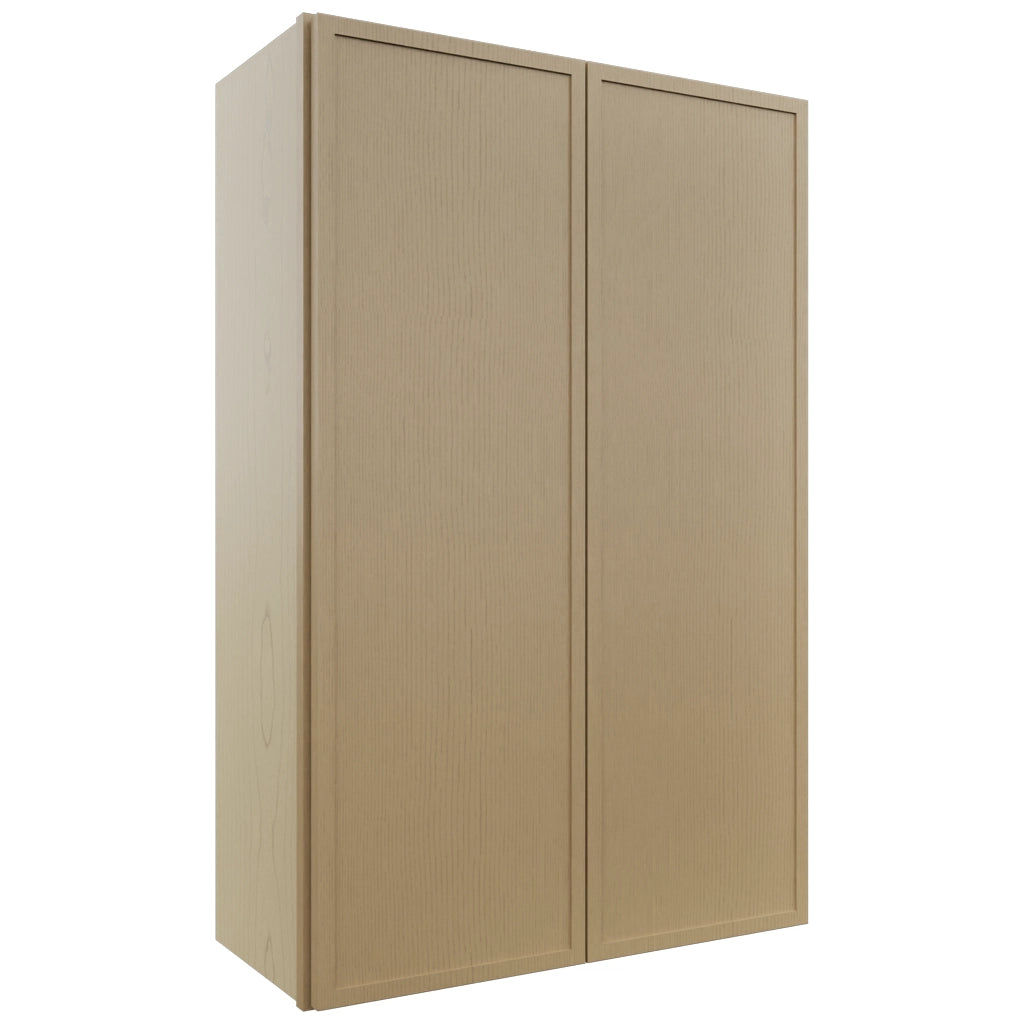 Fabuwood Luna Natural Oak W2742 Wall Standard Cabinet, Front View