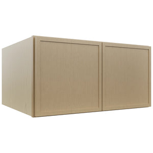 Fabuwood Luna Natural Oak W301524 Wall Deep Cabinet, Front View