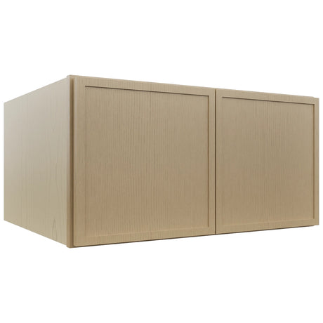 Fabuwood Luna Natural Oak W301524 Wall Deep Cabinet, Front View