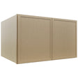 Fabuwood Luna Natural Oak W301824 Wall Deep Cabinet, Front View