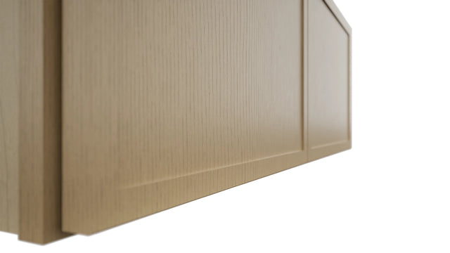 Fabuwood Luna Natural Oak W3312 Wall Standard Cabinet, Detail View