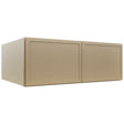 Fabuwood Luna Natural Oak W331224 Wall Deep Cabinet, Front View