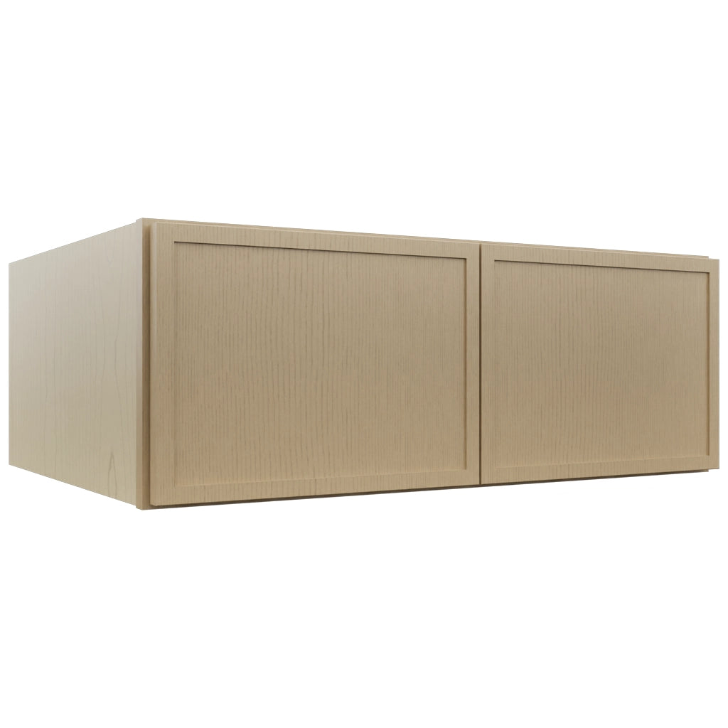 Fabuwood Luna Natural Oak W331224 Wall Deep Cabinet, Front View