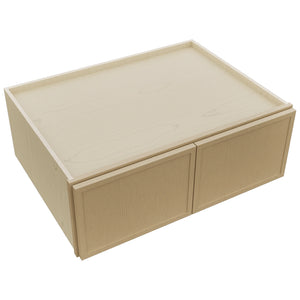Fabuwood Luna Natural Oak W331224 Wall Deep Cabinet, Top View