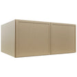 Fabuwood Luna Natural Oak W331524 Wall Deep Cabinet, Front View