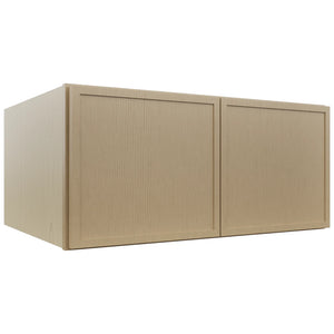 Fabuwood Luna Natural Oak W331524 Wall Deep Cabinet, Front View