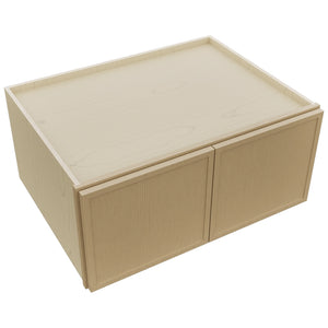 Fabuwood Luna Natural Oak W331524 Wall Deep Cabinet, Top View
