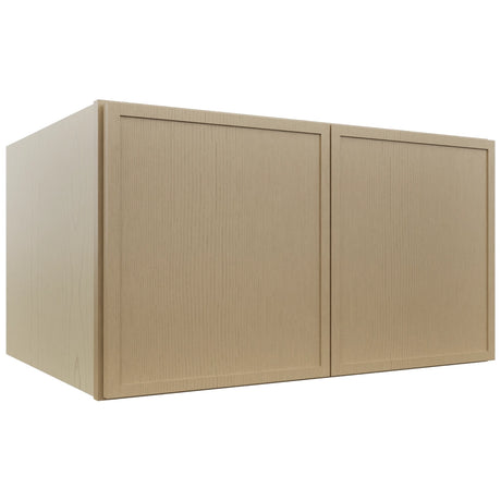 Fabuwood Luna Natural Oak W331824 Wall Deep Cabinet, Front View