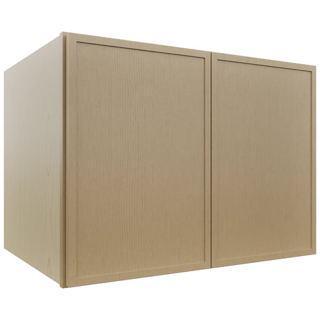 Fabuwood Luna Natural Oak W332424 Wall Deep Cabinet, Front View