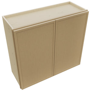 Fabuwood Luna Natural Oak W3330 Wall Standard Cabinet, Top View