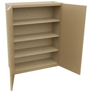 Fabuwood Luna Natural Oak W3342 Wall Standard Cabinet, Open View