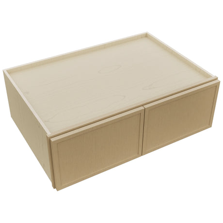 Fabuwood Luna Natural Oak W361224 Wall Deep Cabinet, Top View