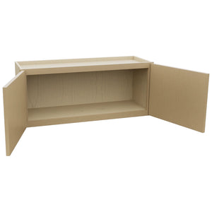 Fabuwood Luna Natural Oak W3615 Wall Standard Cabinet, Open View