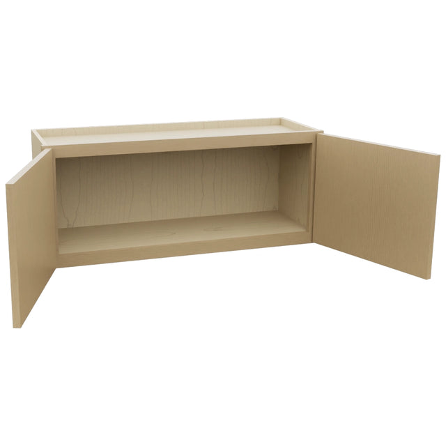 Fabuwood Luna Natural Oak W3615 Wall Standard Cabinet, Open View